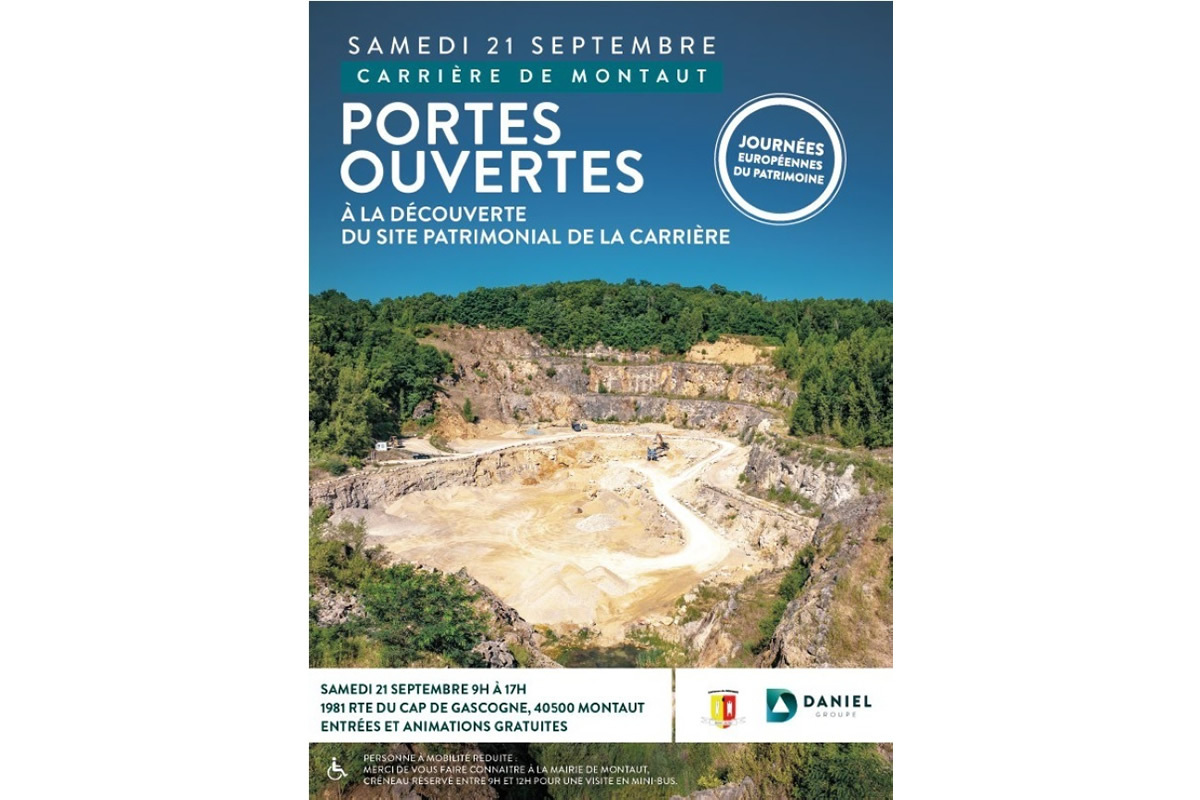 Le Groupe Daniel ouvre ses portes Samedi 21 Septembre Carrière de Montaut