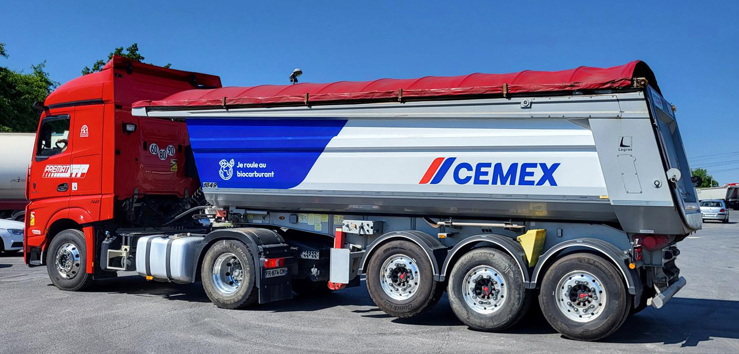 Transport de granulats : Cemex diminue drastiquement ses émissions de CO2