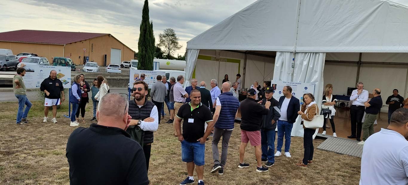 La carrière de granulats Vicat de Carbonne a fêté ses 100 ans !
